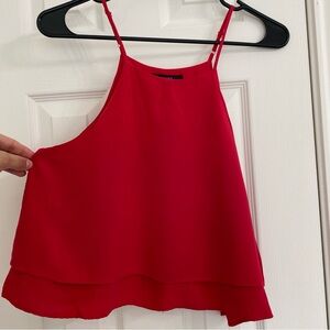 Forever 21 Vibrant Red Camisole Top